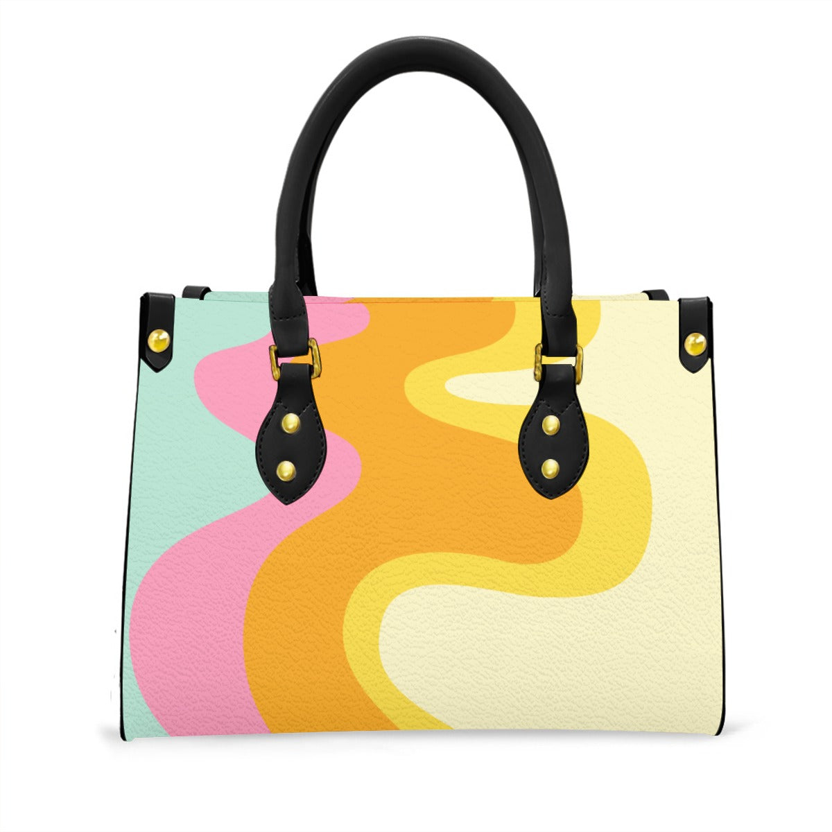 Sunset Swirl Retro Handbag