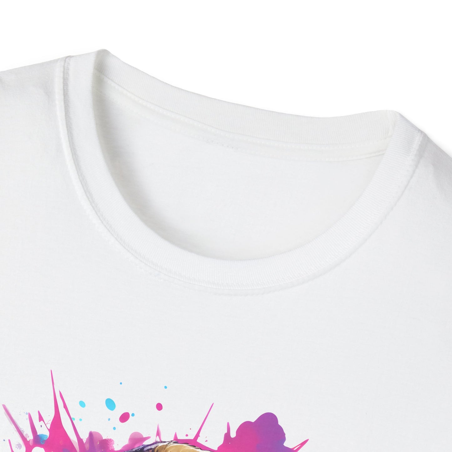 Sloth Serenade - Unisex Tee -Sloth, electric guitar, rock, music, groovy, cool, chill, whimsical, adorable, colorful, unique, trendy, guitar