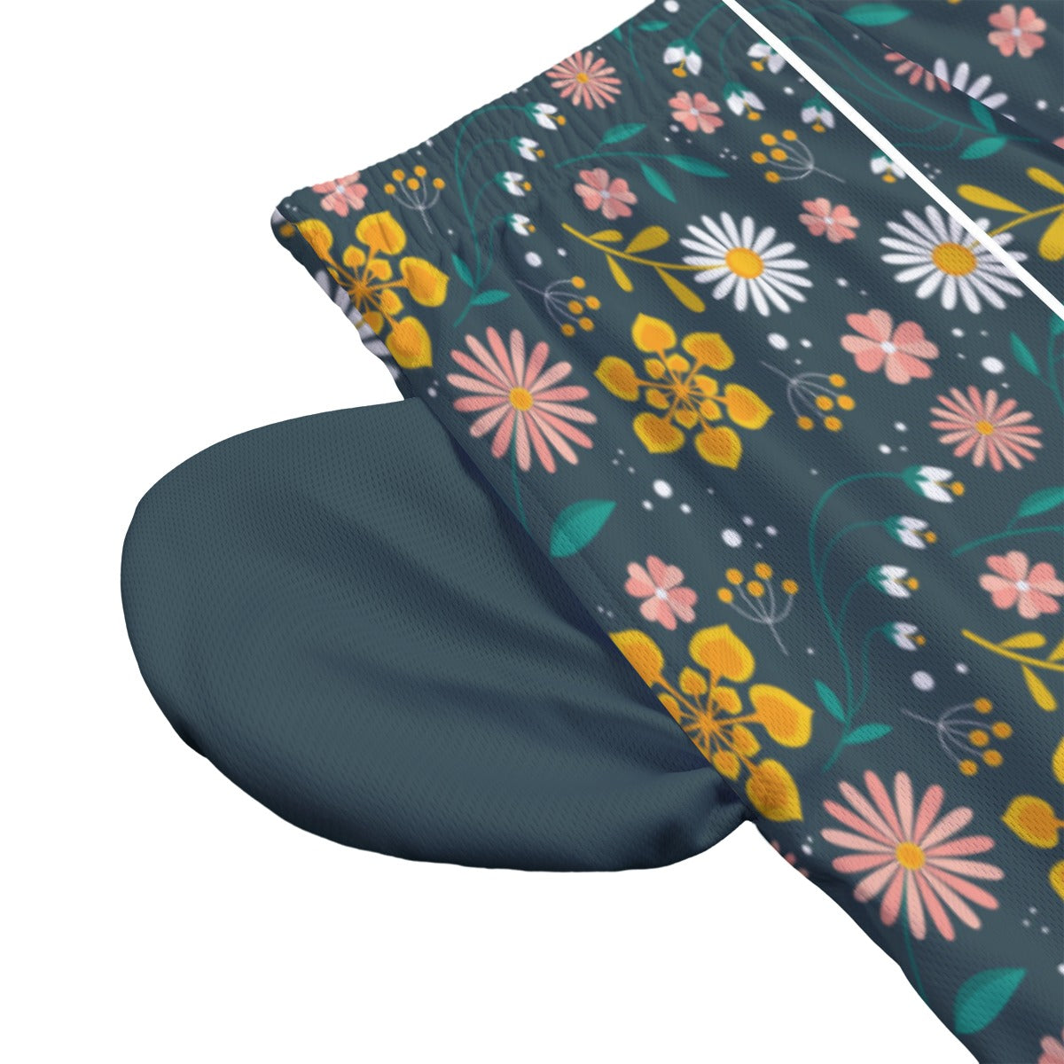 Summer Bloom unisex shorts with pockets