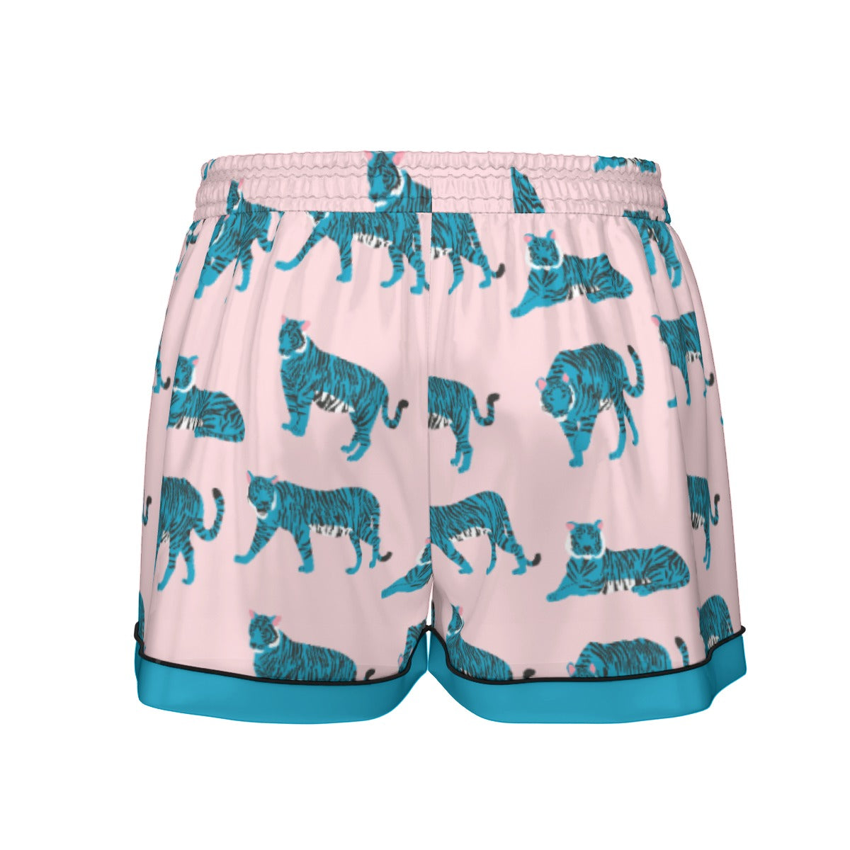 Wild & Cozy Blue Tiger Pajama Set