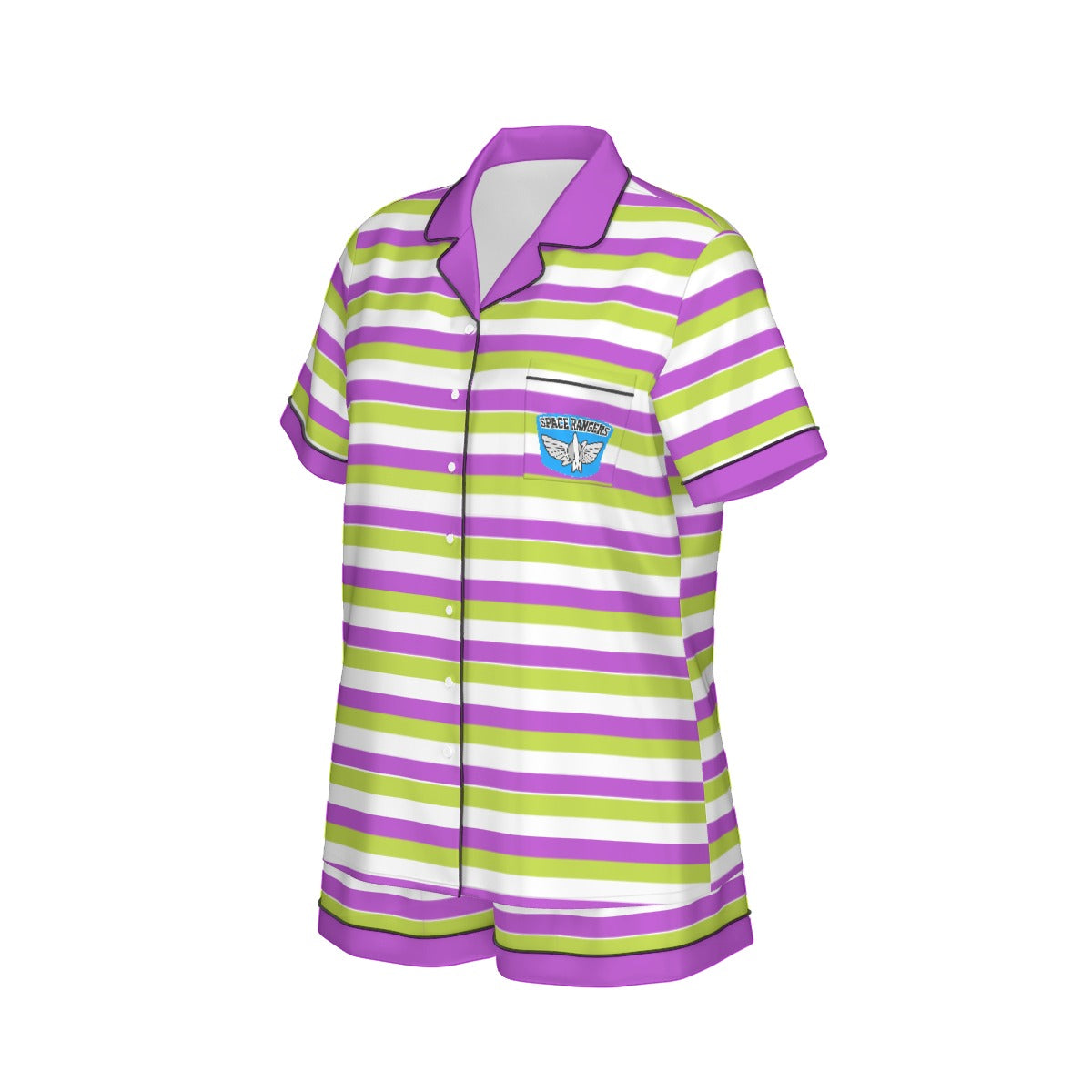 Buzz Stripe “Space Ranger” Women’s Pajama Set