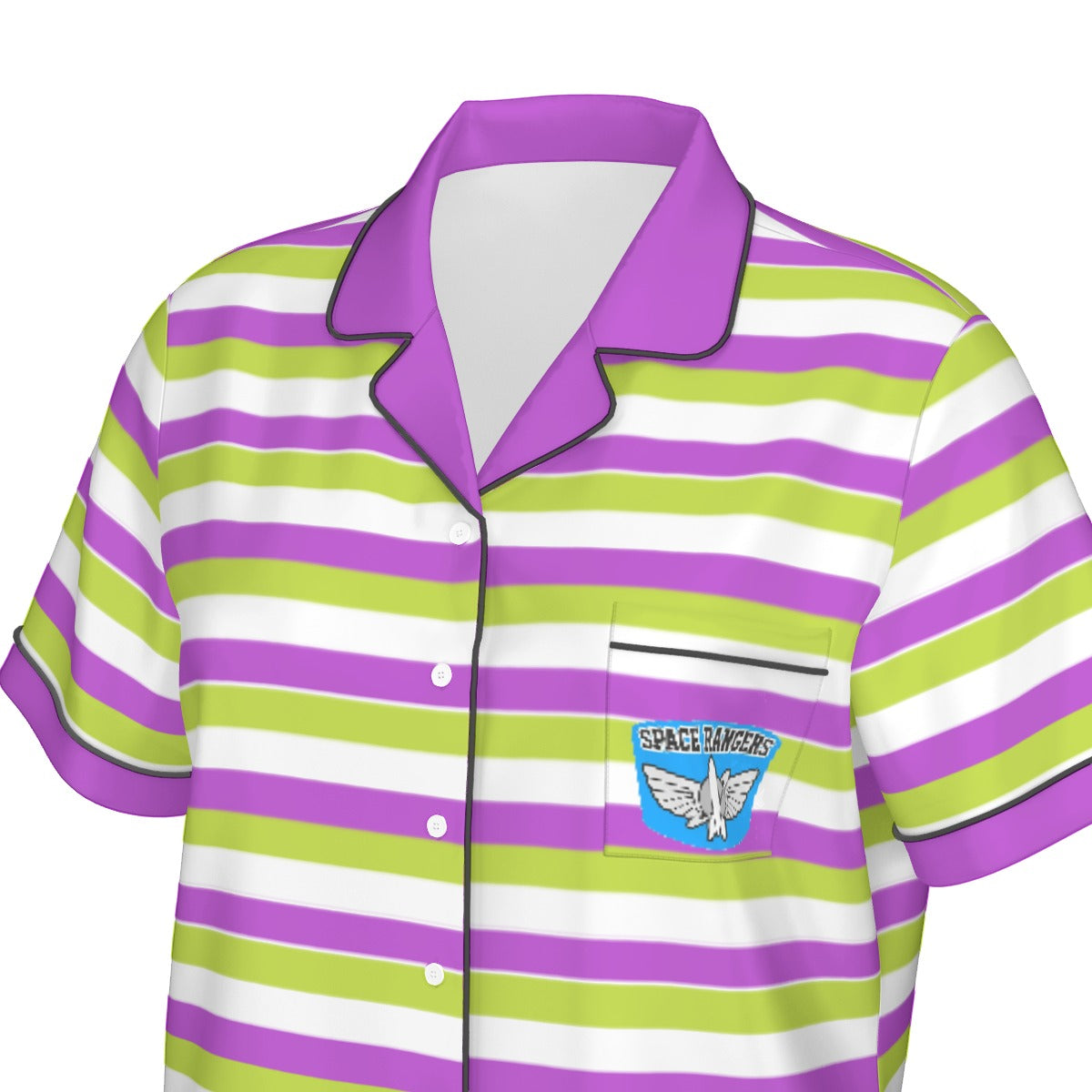 Buzz Stripe “Space Ranger” Women’s Pajama Set