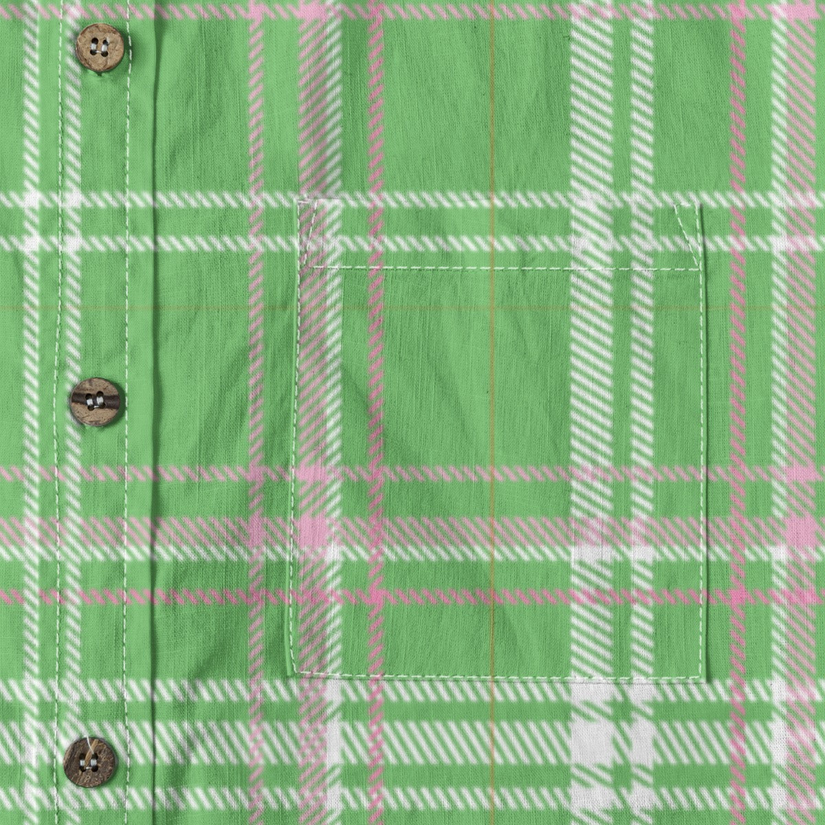 Stay Wild Moon Child Plaid Shirt