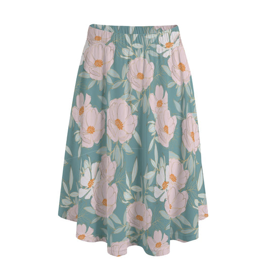 Magnolia Breeze Long Maxi Skirt With Pockets
