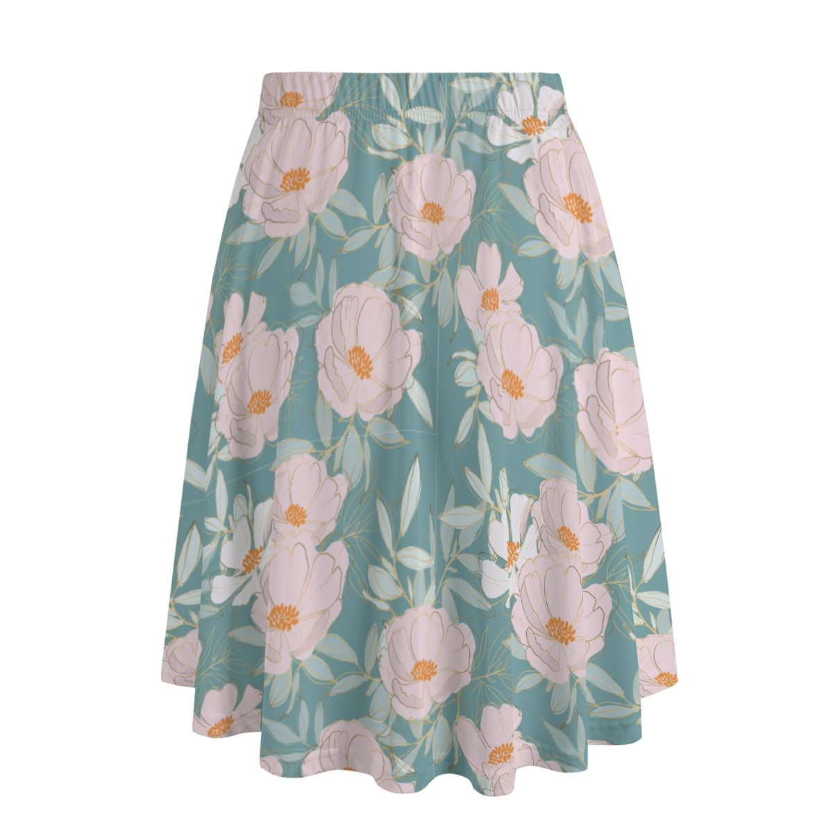 Magnolia Breeze Long Maxi Skirt With Pockets