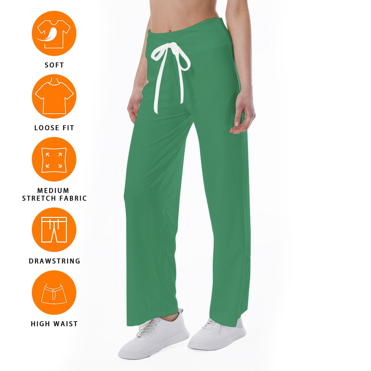 Chill Vibes Green Drawstring Lounge Pants