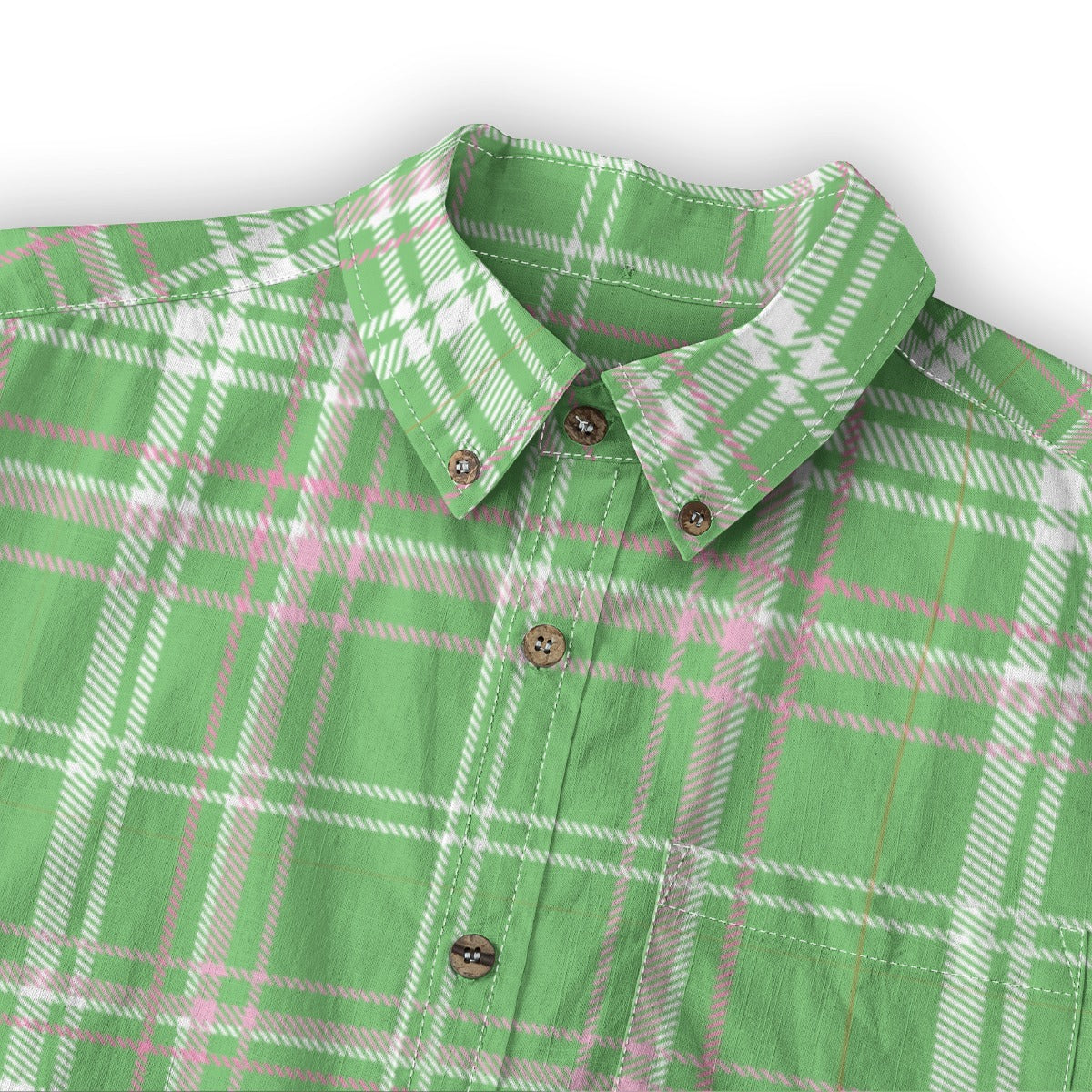 Stay Wild Moon Child Plaid Shirt